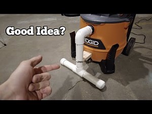 DIY Shop Vac Mod - Super Wide Walk-Behind Attachment