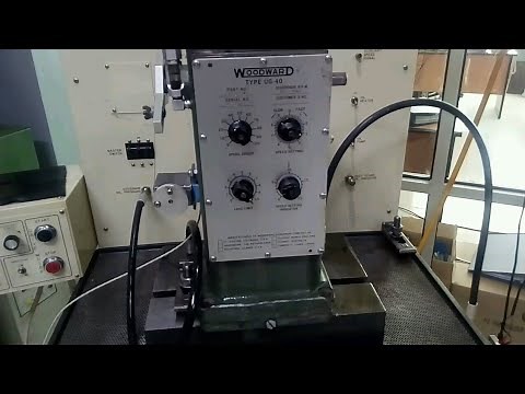 Assembling and Calibration WOODWARD Governor type UG 40