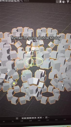 Winging Array Modifiers on Blender's Default Cube