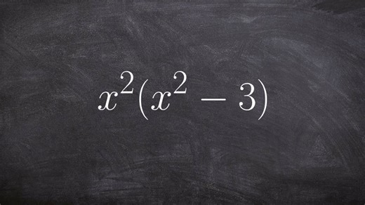Easiest way to apply distributive property of a monomial and a binomial