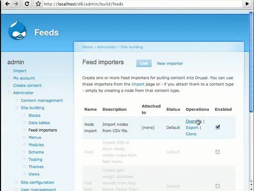 Feeds: Importing Nodes from CSV