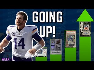 Top 10 Players GOING UP in Value - Football Cards - 2024 NFL Week 1