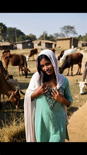 @Noty.Hoty.Baby on Instagram: "Village vibes with a desi heart 💚✨ Gaon ki mitti ki khushboo aur yeh smile... Kaun resist kar sakta hai? 🐄🌾 Desi girl in her element! #DesiGirl #VillageVibes #IndianVillage #DesiBeauty #RuralIndia #DesiVibes #IndianGirl #VillageLife #DesiAesthetic #GaonKiLadki #IncredibleIndia #DesiSwag #IndianBeauty #ReelsIndia #TrendingReels #ViralReels #ExplorePage #ReelitFeelit #FYP #DesiQueen #PunjabiVibes #VillageGirl #NatureLovers #DesiStyle #IndiaReels #ReelsInstagram #B