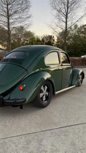 Flawless Green Oval Window VW Sporting AVW Porsche Fuchs Wheels!