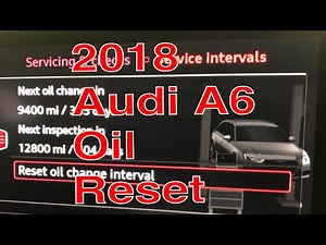 How to Reset Audi A6 Oil Change Light (Easy DIY)