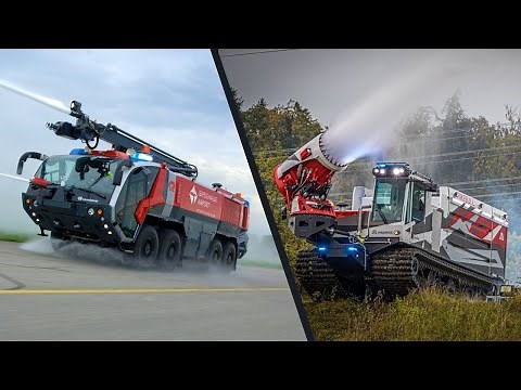 TOP 10 Most Advanced Fire Trucks Ever Created in the World