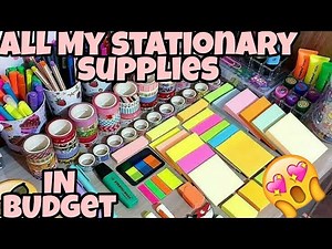 My Huge Craft and Stationary Collection/Craft supplies haul/Art and craft materials/Craft haul 2020