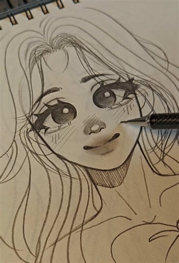 Face Tut but here! :D PSA: this is just how I draw faces, I'm not saying this is the only way or the right way. I hope this helps someone💞⭐️Tell me what u thought of it >:3 idk if this is helpful or not💫#Doll #dollface #sketch #drawing #howtodraw