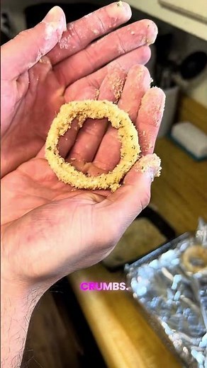 Easy air fryer onion rings in minutes 🧅🔥
