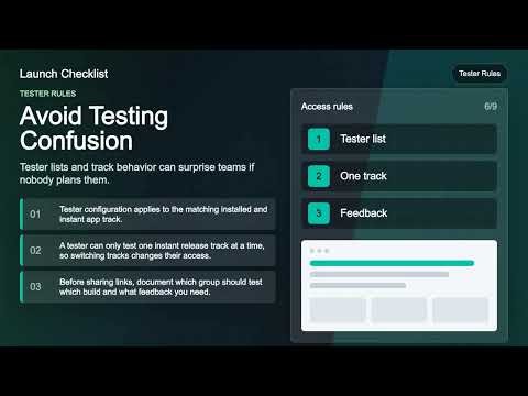 Distribute an Instant App Experience: Release Tracks, Testing, Rollout, and Fallback