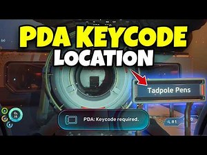 How to Get the PDA KEYCODE FAST in Subnautica 2! (Tadpole Pens)