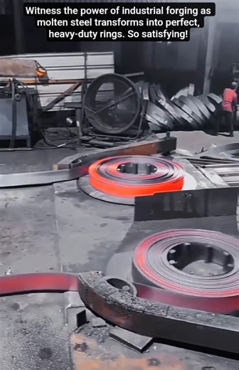 Red Hot Ring Forging Magic