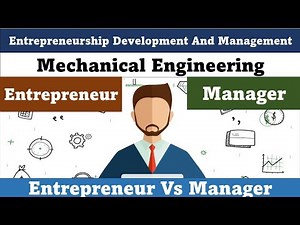 Entrepreneur vs Manager | Difference between Entrepreneur and Manager |