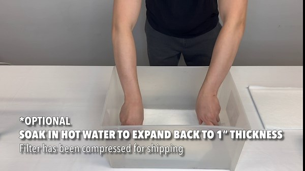 Aquarium Filter Pad Fine Media Roll 12" X 84" (7feet) Thick Aquarium Filter Floss