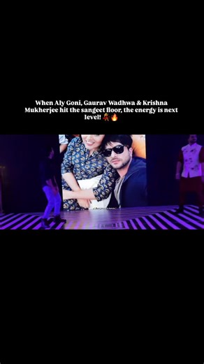🍃🥀Bollywood Tv Serials🥀🍃 on Instagram: "When Aly Goni, Gaurav Wadhwa & Krishna Mukherjee hit the sangeet floor, the energy is next level! 💃🔥 @shireenmirza @alygoni @gaurav.wadhwa.90 @krishna_mukherjee786 #reels #viral #wedding #instagram #yehhaimohabbatein"