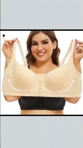 A-G Cup 34-50 Full Bust Minimizer Bra with Front Closure Underwire Full Coverage for Large Bust S...