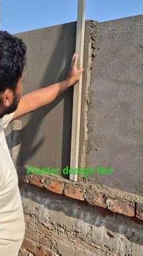 I made a beautiful square bit in the parapet in a simple way#home #construction