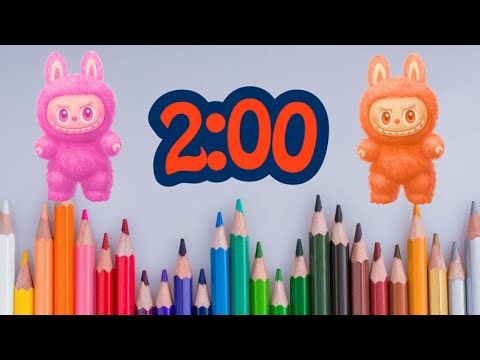2-Minute Labubu Song Countdown Timer | Classroom & Party Fun
