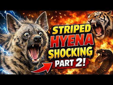 Striped Hyena Documentary Shocking Secrets of the Most Misunderstood Predator Part 2