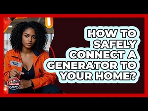 How To Safely Connect A Generator To Your Home?