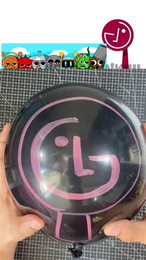 I made Sprunki OC LG Phase 2 out of Balloon​⁠​​⁠​⁠ ​⁠​⁠​​⁠​⁠​​#sprunki #diyballoon