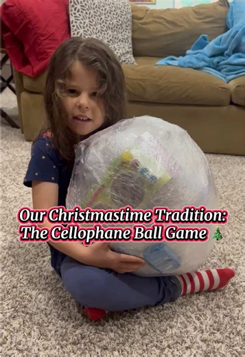 Every day during Christmastime, we keep the holiday spirit alive with our favorite tradition: the chaotic and hilarious cellophane ball game! 🎄🎲 Unwrapping layers of surprises while racing the dice – pure family fun and laughter. Who’s playing this in your house this season? 🎁✨ #SaranWrapBallGame #ChristmasTradition #CellophaneBallGame #ChristmasGames #HolidayPartyGame