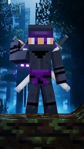 Minecraft Ninja vs Enderman part 2 #minecraft #Minecraftenderman