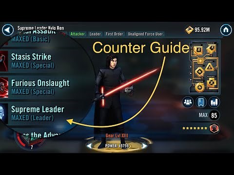 SLKR Destroys Lord Vader - SWGOH
