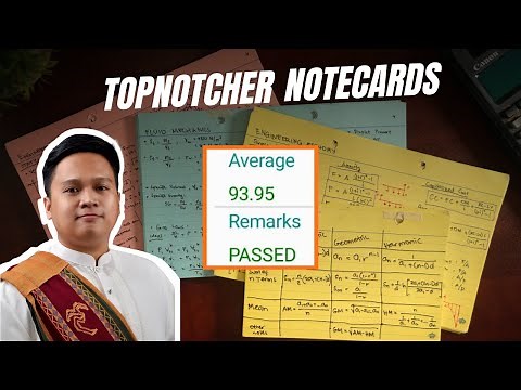 Topnotcher Notecards Reveal + Memorization Tips (CE Board Exam)