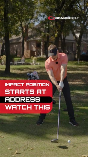Graves Golf on Instagram: "If your setup geometry is wrong, physics can’t save your swing. Impact is the only moment that matters, and the club is moving too fast to fix anything once it’s in motion. So start with the geometry you actually need at impact. Match your arm line to the shaft. Match your trail arm to the plane. Match your body tilt to the position you return to when you strike the ball. ㅤ When you build address from impact geometry, you let physics work for you instead of against you