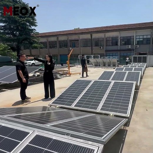 Mobile Energy Storage Folding Solar Container #container #meox #solar #solarpower #factory