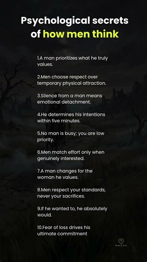 sychological Secrets Of How Men Think #shorts