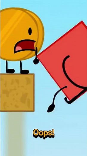 Coiny BFDI Accidentally Gets Blocky BFB Eliminated #bfdi #bfb #tpot #funny #memes #bfdia #osc