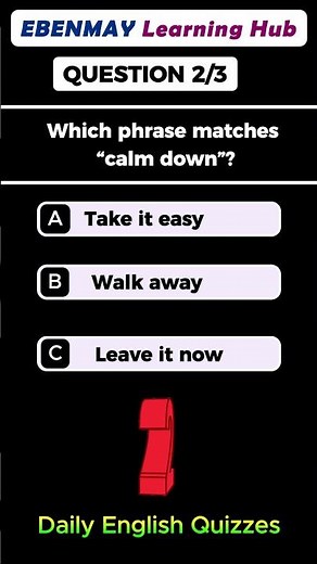 3 Common English Phrases You Must Know | English Quiz | Vocabulary Building