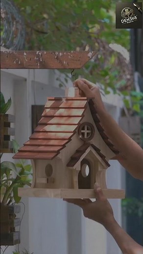 How to Make a Birdhouse from Recycled Pallet Wood – Simple, Beautiful & Budget-Friendly #diy