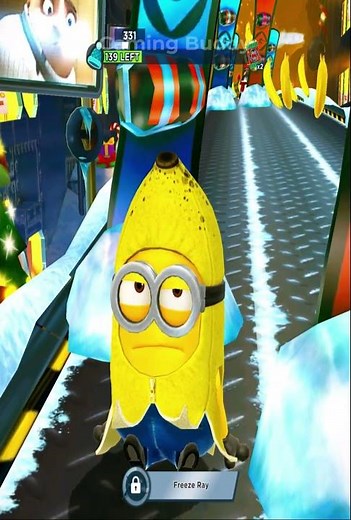 🍌 Minion Rush Holiday Lab FAIL! #08 ❄️ Festive Run Disaster (PC) #Shorts