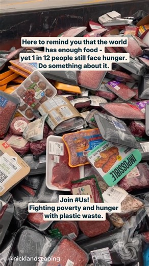 The world produces enough food for everyone, yet 1 in 12 people still go hungry. No one should have to fight for a basic human right. It is time to act, not just watch. Join #Us in the link below. #EndHunger #PeopleAndPlanet #Impact #SocialGood #TogetherWeCan #PlasticBank | Plastic Bank
