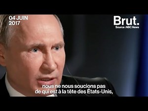L'interview sans langue de bois de Vladimir Poutine