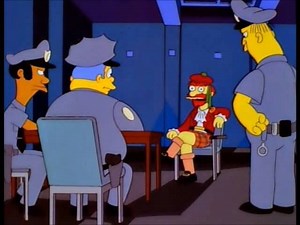 "This is your last warning about that." (S7, E1: "Who Shot Mr. Burns, Part Two") | Nothing but Simpsons clips