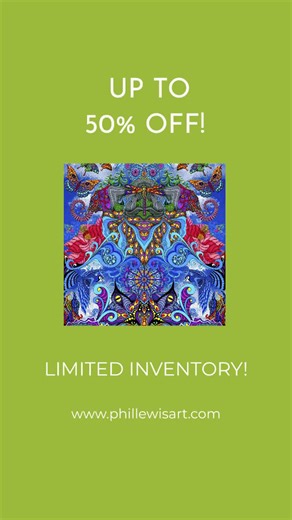 Biggest discounts ever on Phil Lewis creations—art prints, collector pins, mood mats, reversible hoodies, show posters & more. Limited inventory—up to 50% off while it lasts! | Phil Lewis Art