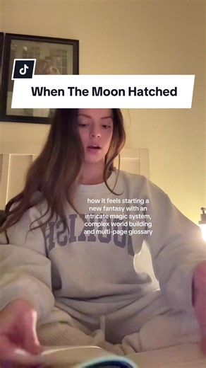 A 17 page glossary!? #booktok #bookrecommendations #fantasybooks #romantasybooks #whenthemoonhatched