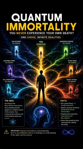 Quantum Immortality #shorts #physics