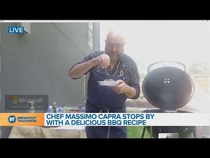 Chef Massimo Capra stops by with a delicious BBQ recipe!