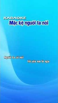 Karaoke Mặc Kệ Người Ta Nói | Karaoke Bolero #karaokebolero #karaoke #tamtrang #8x9x
