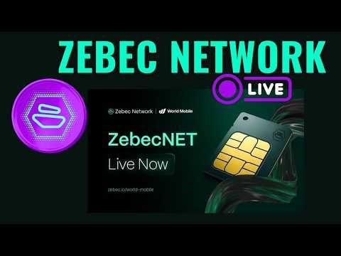 Zebec Network New Utility! ZebecNet Live: ZBCN