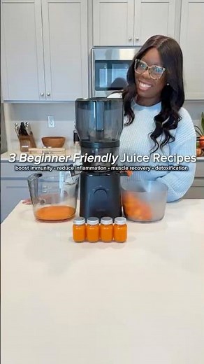 3 Easy Juice Recipes for Beginners using Nama J2