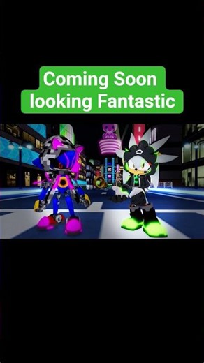 Sonic Speed Simulator Silver & Metal Sonic Color 🟢🟣