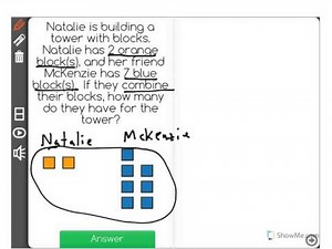 [K.OA.1-1.0] Basic Addition/ Subtraction - Common Core Standard - Word Problem