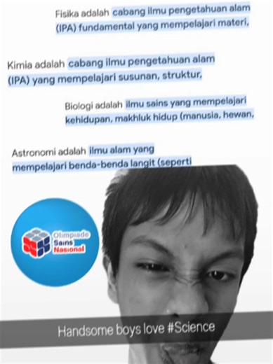 ver OSN 😅🙏🏻 #olimpiadesainsnasional #IPA #osn #siswa #fyppppppppppppppppppppppp