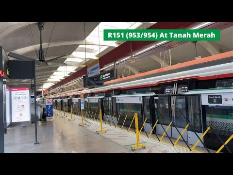 [Train Testing][SMRT] R151 (953/954) at Tanah Merah